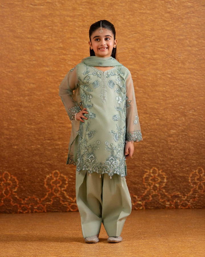 Kids Organza 3PC | 9794 Sha Posh Textile