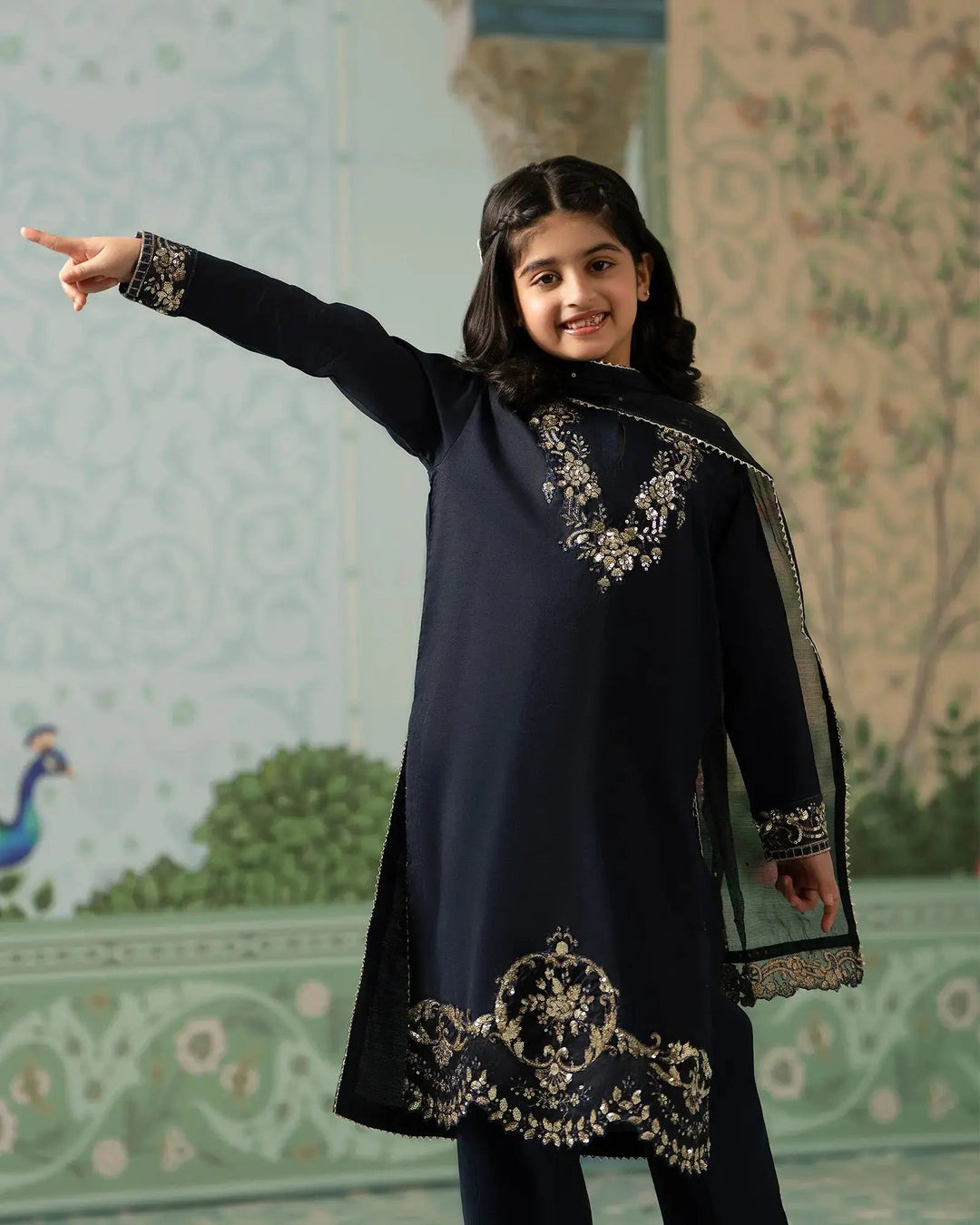 Kids Plain Paper Katan 3PC | 1192 Sha Posh Textile