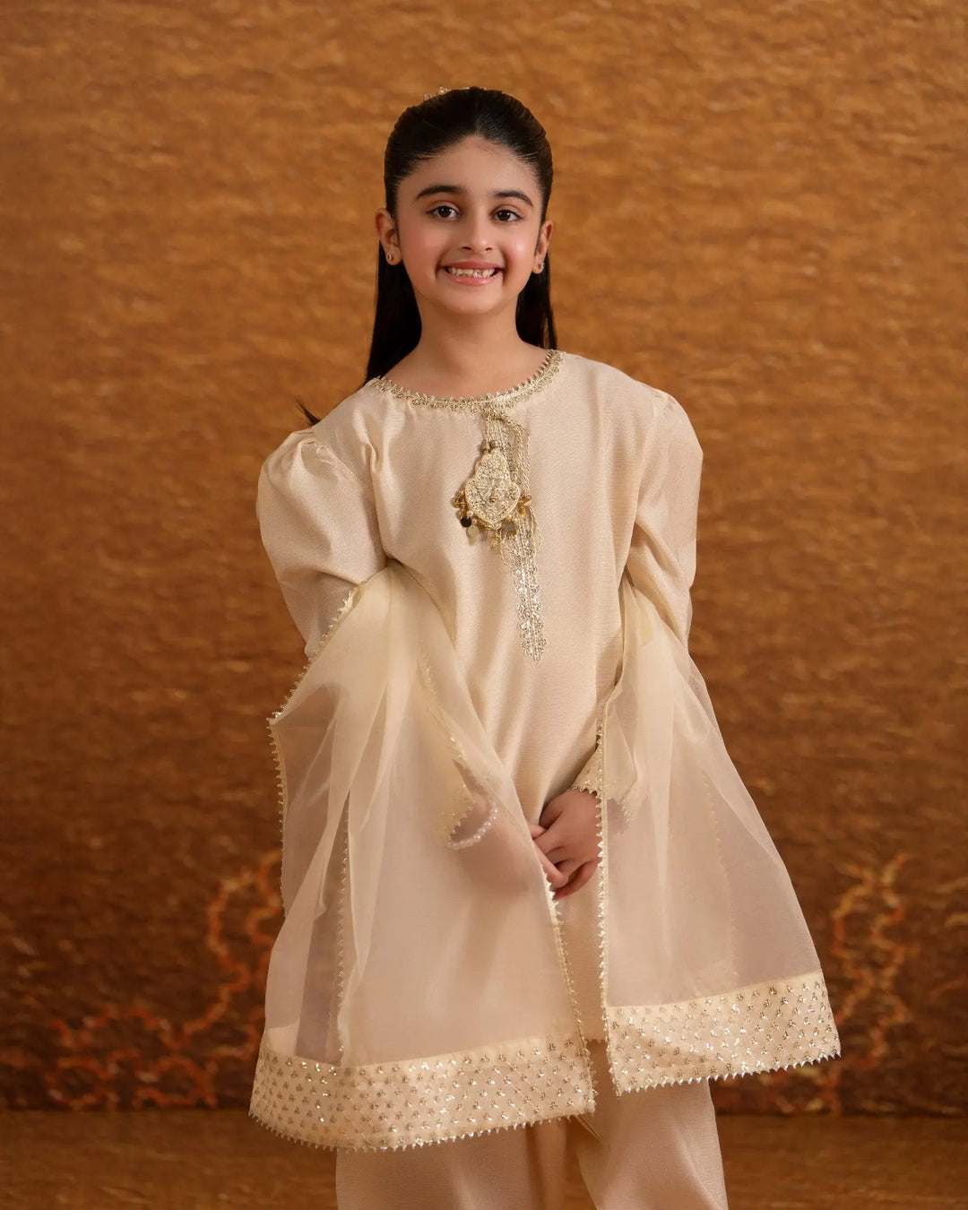 Kids Plain Paper Katan 3PC | 4119 Sha Posh Textile