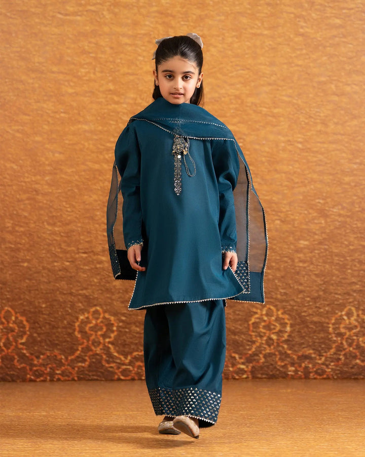 Kids Plain Paper Katan 3PC | 4119 Sha Posh Textile