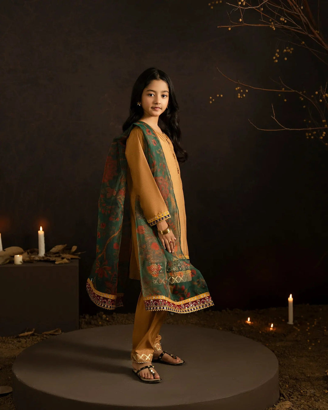 Kids Raw Silk 3PC | 1335 Sha Posh Textile