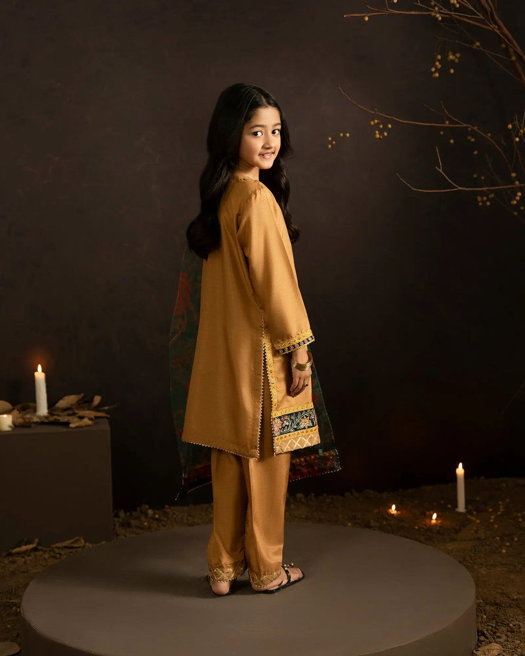 Kids Raw Silk 3PC | 1335 Sha Posh Textile