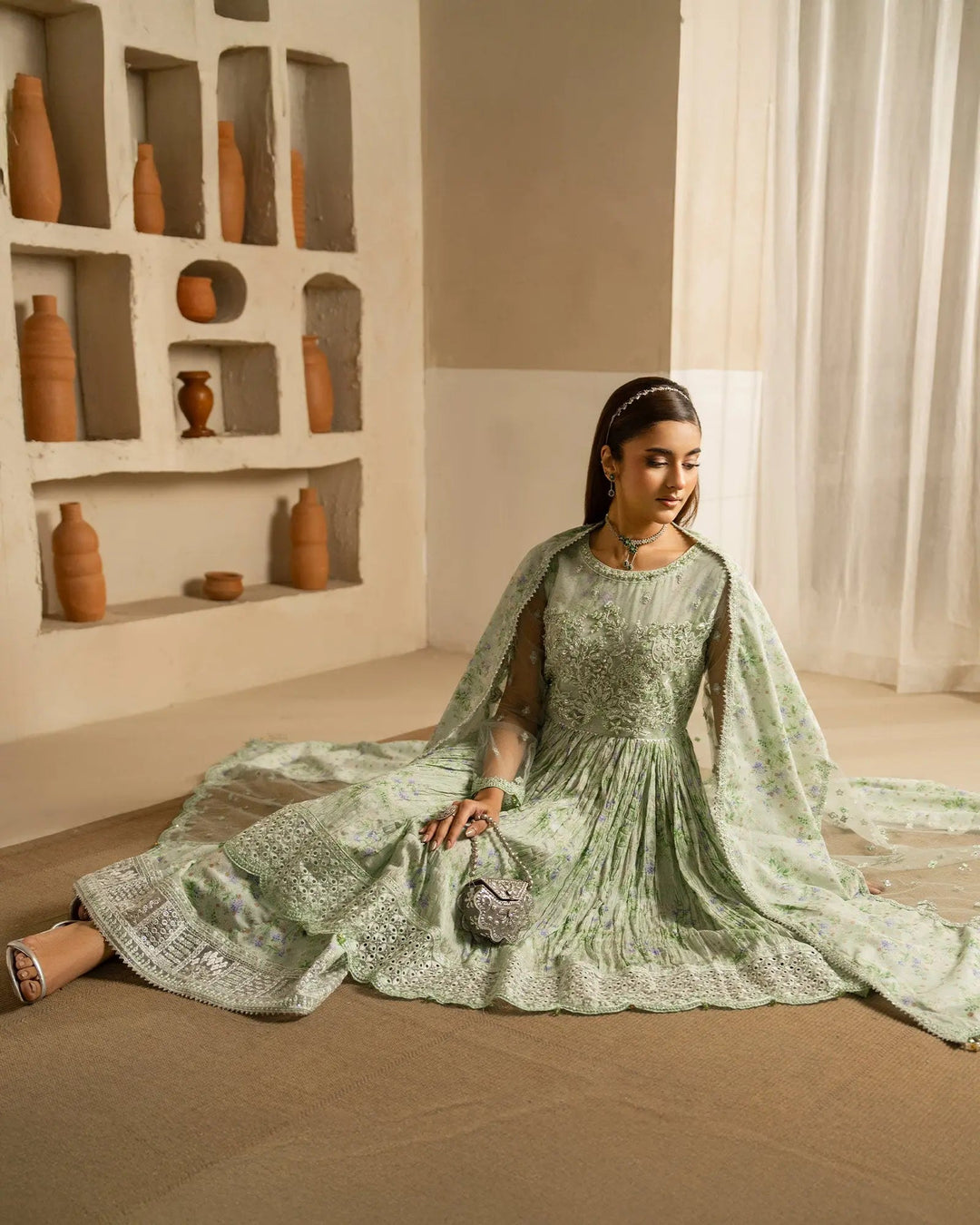 Net Frock | 1163 Sha Posh Textile