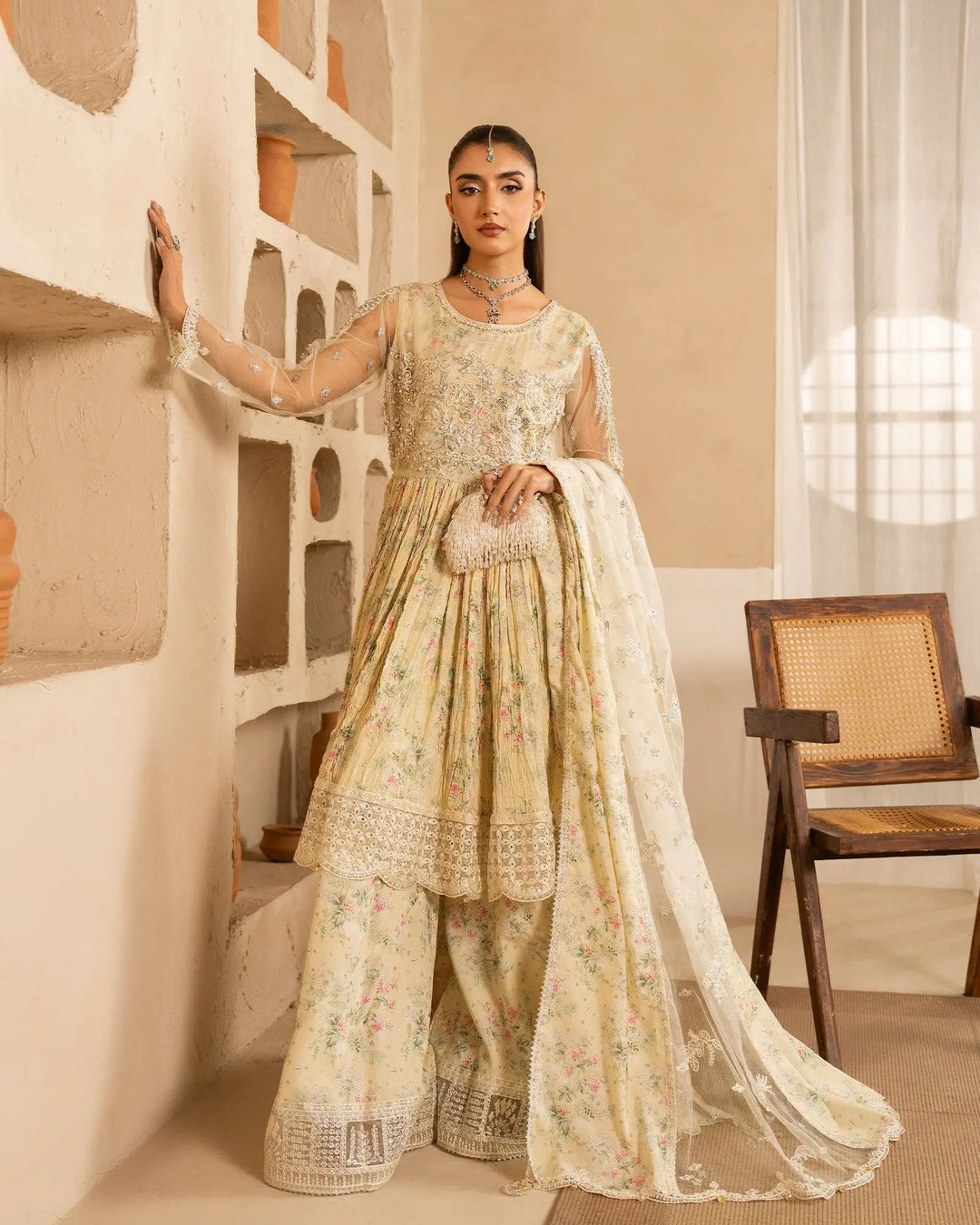 Net Frock | 1163 Sha Posh Textile