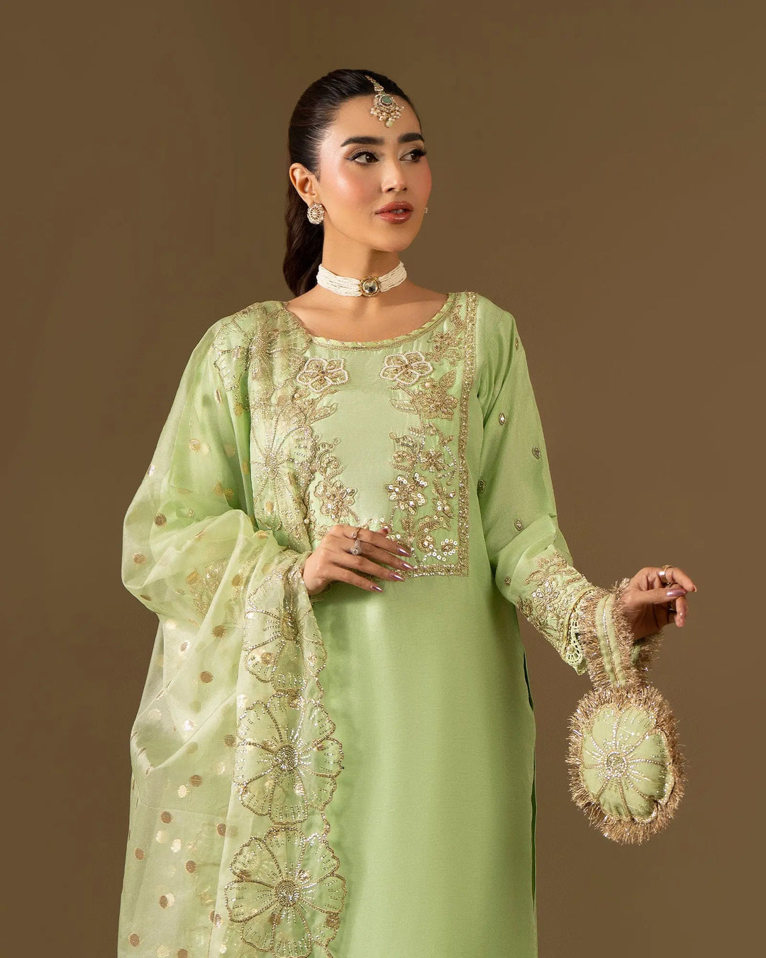 Pure Raw Silk 3PC | 428 Sha Posh Textile