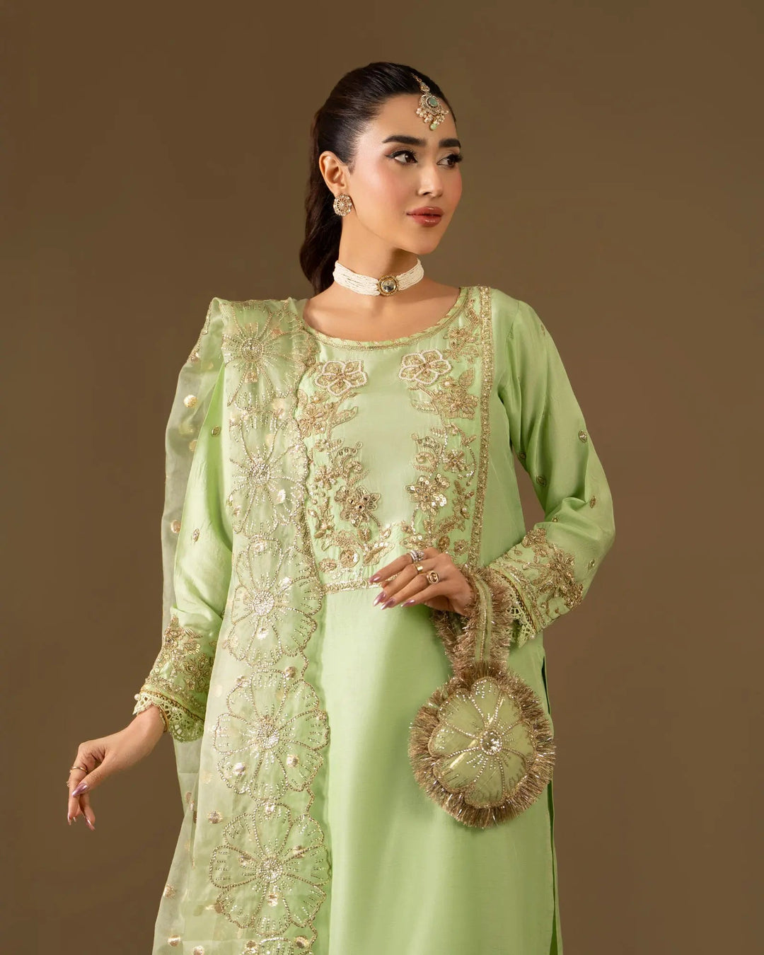 Pure Raw Silk 3PC | 428 Sha Posh Textile