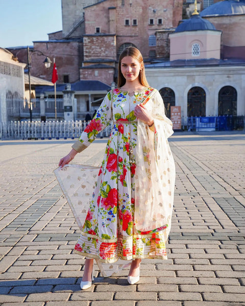 Raw Silk Maxi | 16428 Sha Posh Textile