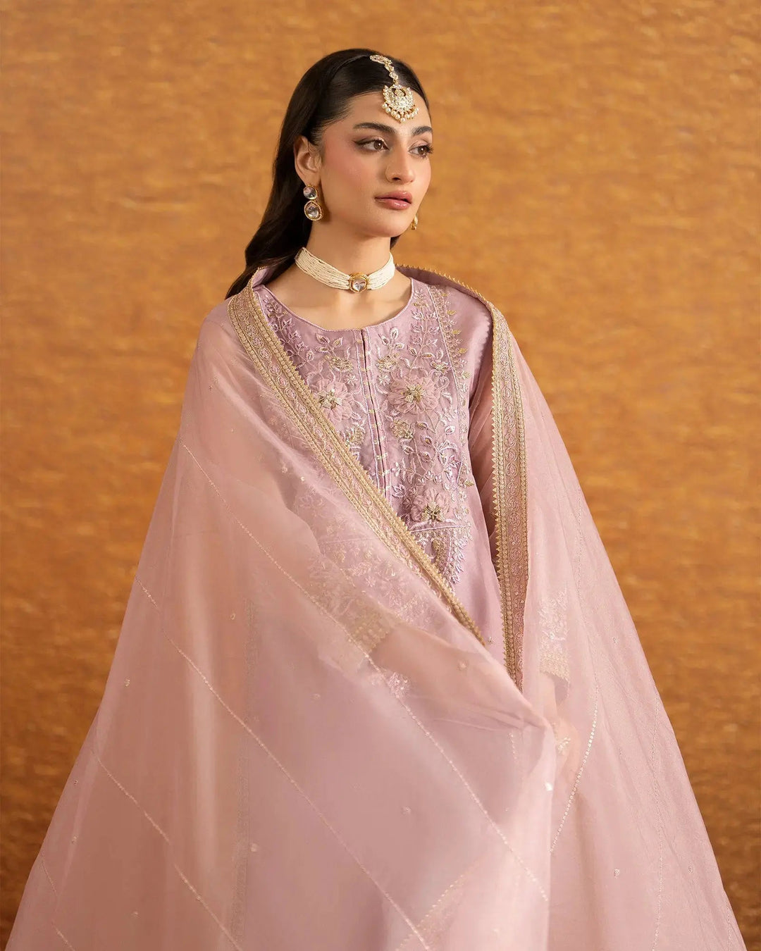 Semi Pure Organza 3PC | 9792 Sha Posh Textile