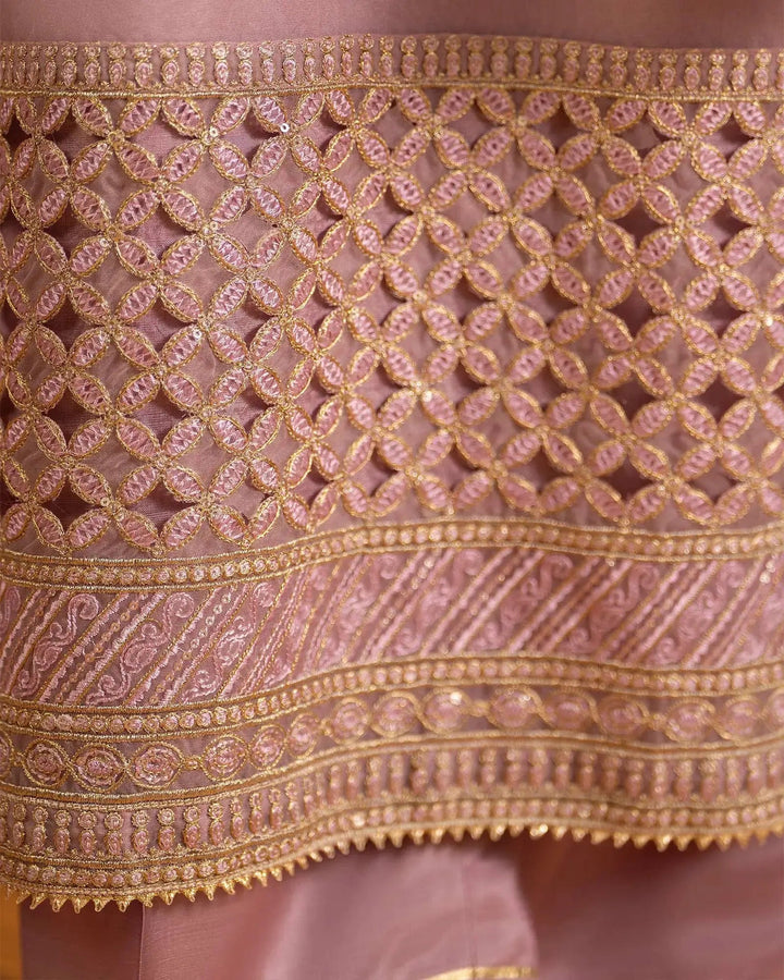 Semi Pure Organza 3PC | 9792 Sha Posh Textile