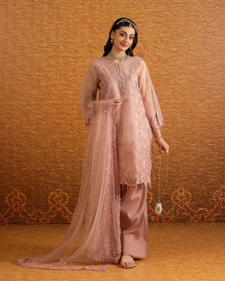 Semi Pure Organza 3PC | 9794 Sha Posh Textile