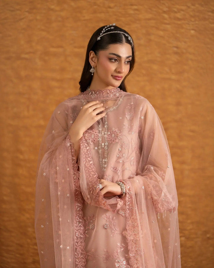 Semi Pure Organza 3PC | 9794 Sha Posh Textile