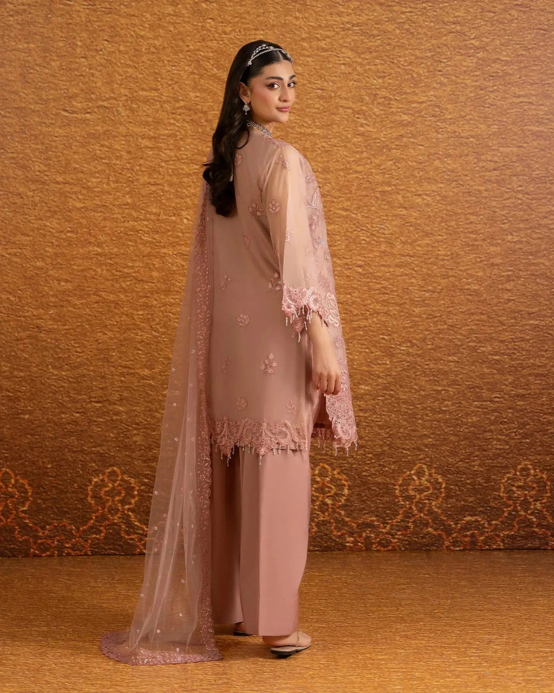 Semi Pure Organza 3PC | 9794 Sha Posh Textile