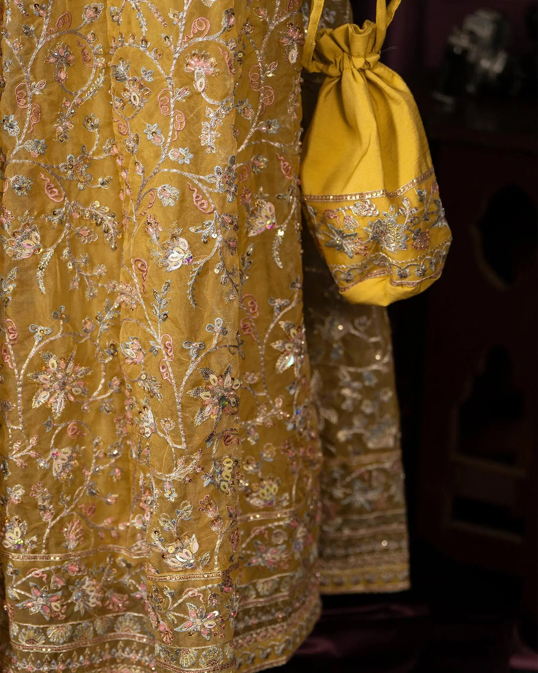 Semi Pure Organza Maxi | 1193 Sha Posh Textile
