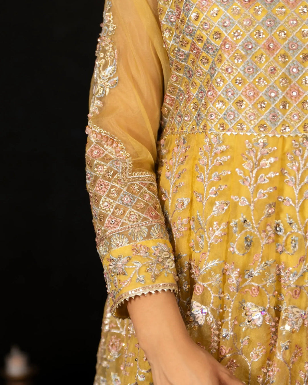 Semi Pure Organza Maxi | 1193 Sha Posh Textile