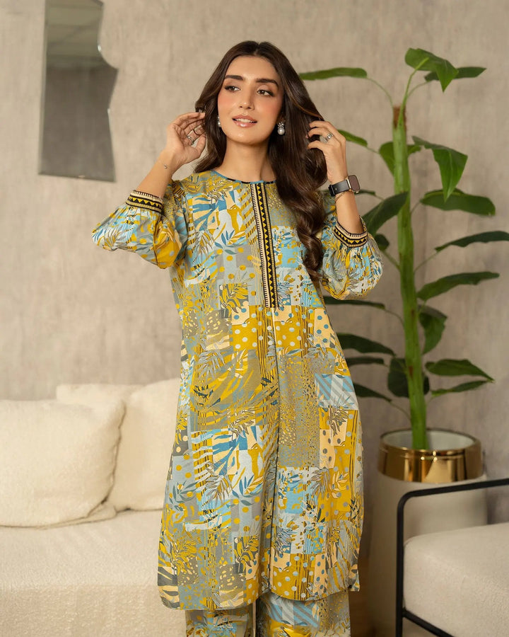 Unstitched Khaddar | UNFF224 Sha Posh Textile