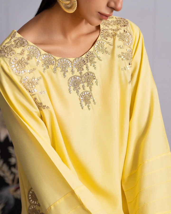 Women Dull Raw Silk 3 Pcs Suit | 2285 Sha Posh Textile